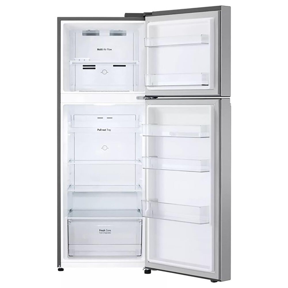 LG 11.1 Cu. Ft. Top Freezer Refrigerator in Stainless Steel Look, , large