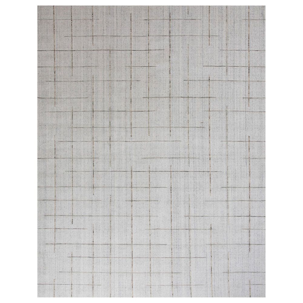 RIZZY Kiki Ivory, Beige and Charcoal 12" x 15" Area Rug, , large