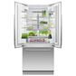Fisher & Paykel 32" Integrated French Door Panel in Stainless Steel, , large