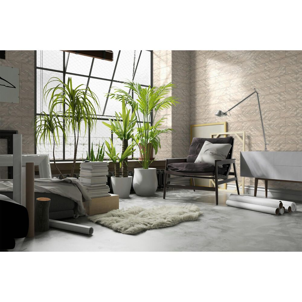 Emser Reform Crema 5&quot; x 10&quot; Porcelain Tile, , large