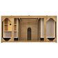 James Martin Vanities Laurent 48" Single Bathroom Vanity in Light Natural Oak with 3 cm White Zeus Quartz Top and Rectangular Sink, , large