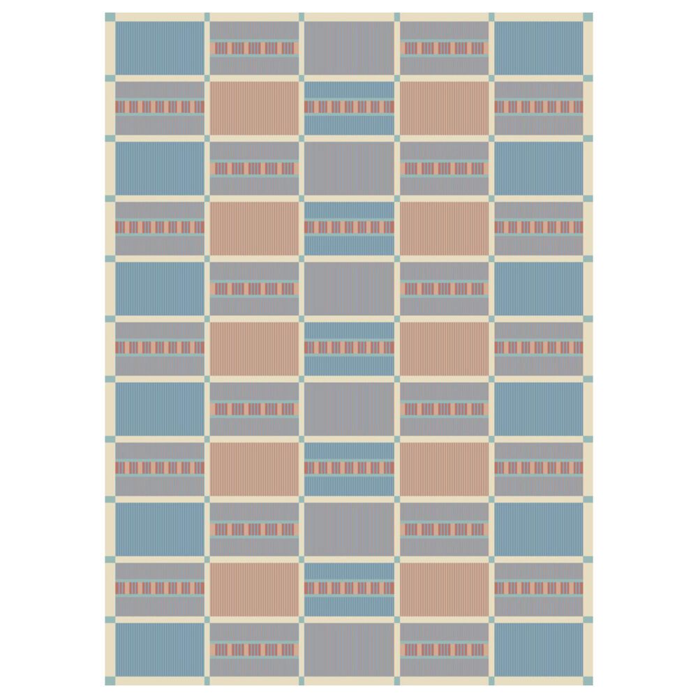 Balta Rugs Damaso Color Block 5"3" x 7" Blue Area Rug, , large