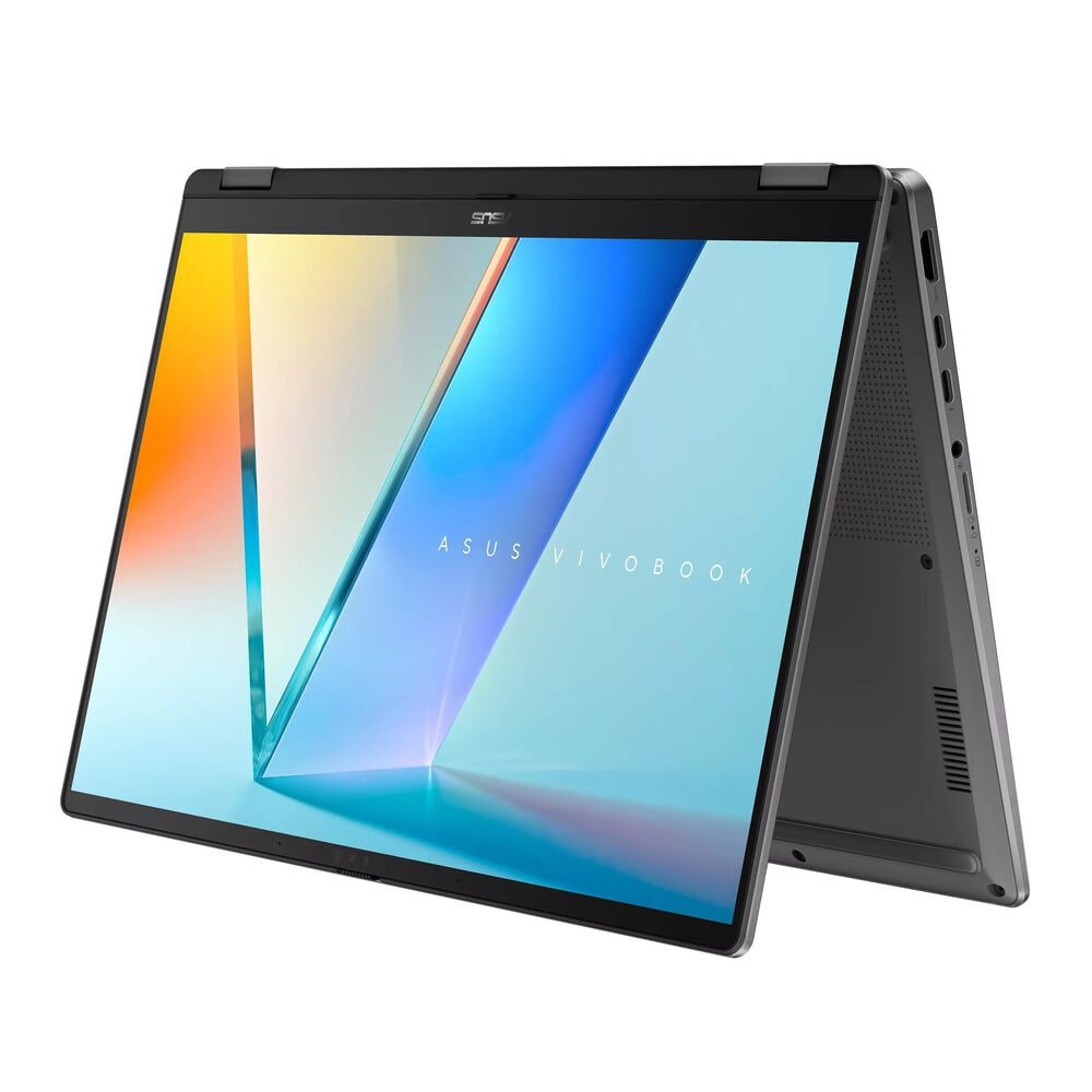 ASUS Vivobook 14 Flip Copilot+ PC 14" Touchscreen 2-In-1 Laptop | Intel Core Ultra 9 386H - 32GB RAM - Intel Graphics - 1TB SSD in Matte Gray, , large