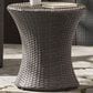 Hearth and Haven Kono Patio Accent Table in Grey, , large