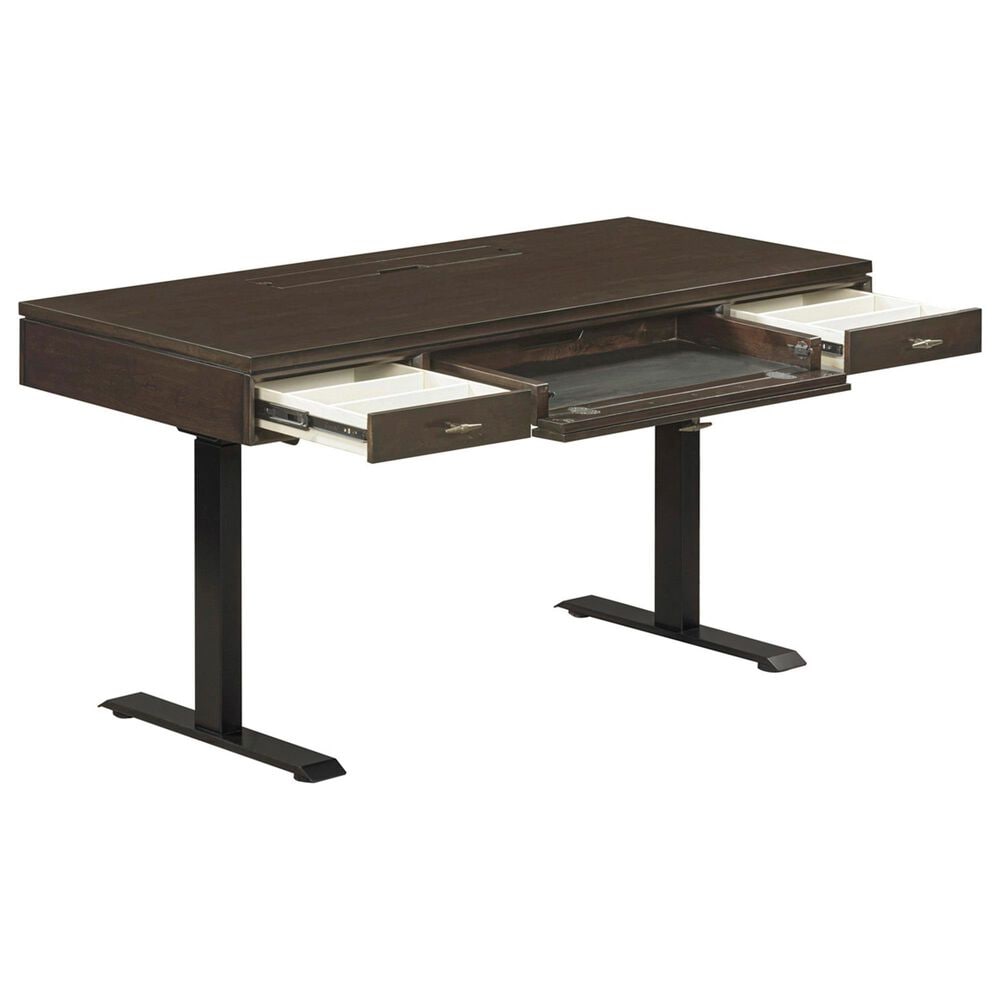 Riva Ridge Sutton 60" Lift Desk Top in French Roast, , large