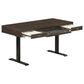 Riva Ridge Sutton 60" Lift Desk Top in French Roast, , large