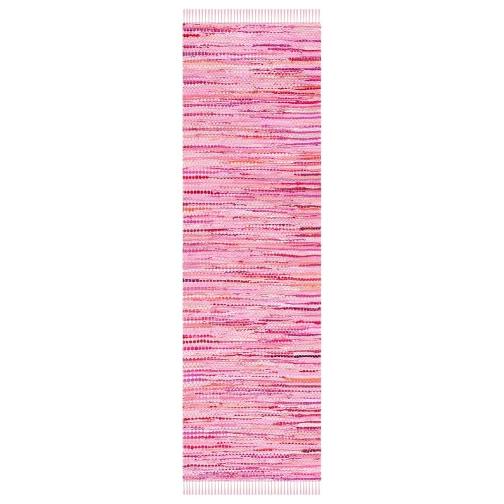 Safavieh Montauk MTK251 2"3" x 8" Pink Runner, , large
