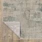 Oriental Weavers Mallory MAL03 Beige and Blue 6"7" x 9"6" Area Rug, , large