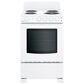 Hotpoint 24" Front-Control Electric Range in White, , large