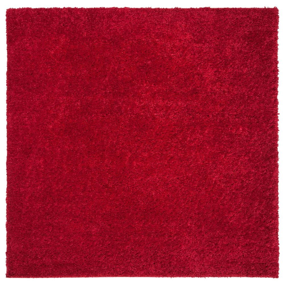 Safavieh August Shag AUG900Q 6"7" Square Red Area Rug, , large