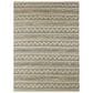 L&R Resources Earth 7"9" x 9"9" Navy and Off White Area Rug, , large