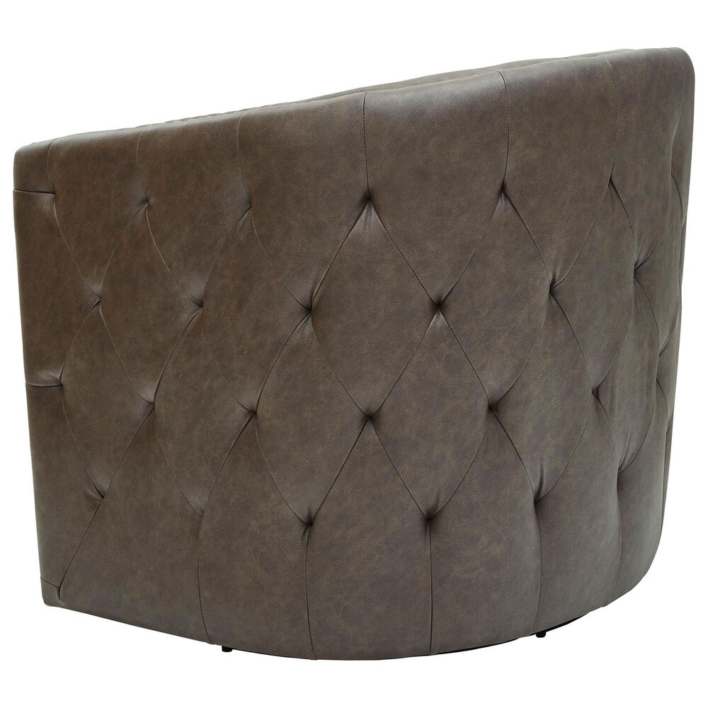 Ashley Brentlow Swivel Accent Chair in Granite, , large