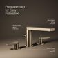 Kohler Composed Widespread Bathroom Sink Faucet in Vibrant Brushed Bronze, , large