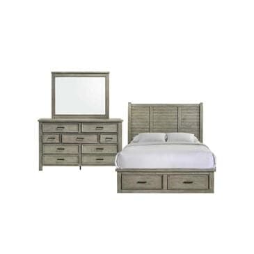 Mayberry Hill Sullivan 3-Piece Queen Bedroom Set in Drift Grey, , large