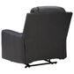 Ashley Mackmenville Manual Zero Wall Recliner in Carbon, , large