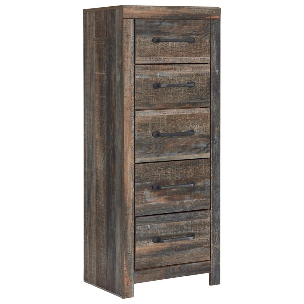 Ashley Drystan 5 Piece Full Panel Bed Set in Rustic Brown, , large