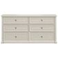 Richlands Furniture Soren 4-Drawer Dresser with Queen Convertible Bed in Whitewash, , large