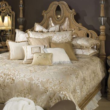 Vista Haus Luxembourg 12 Piece Queen Comforter Set, , large