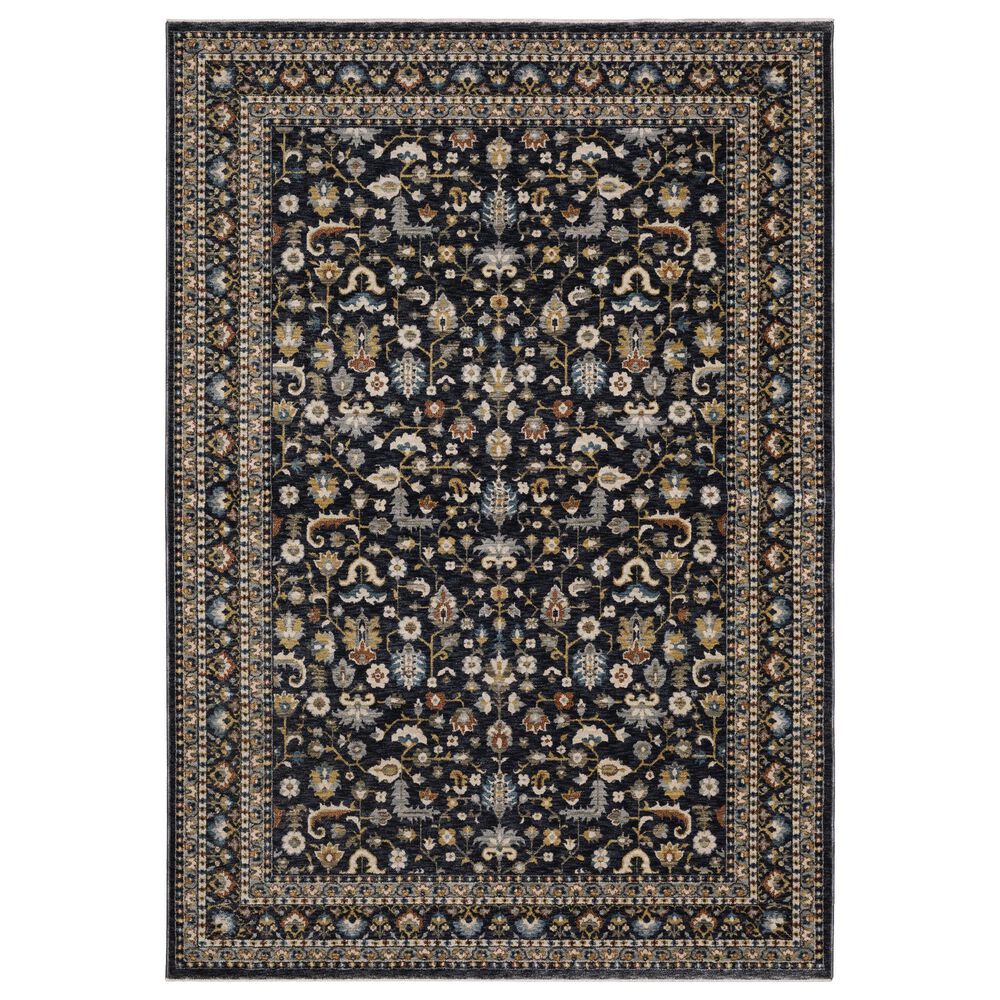 Oriental Weavers Eliana ELI04 Blue and Multicolor 5"3" x 7"6" Area Rug, , large