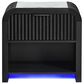 Modern Market Beckett Nightstand in Black Finish with LED and Speakers, , large