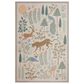 Rifle Paper Co. Menagerie  5" x 7"6" Cream Area Rug, , large