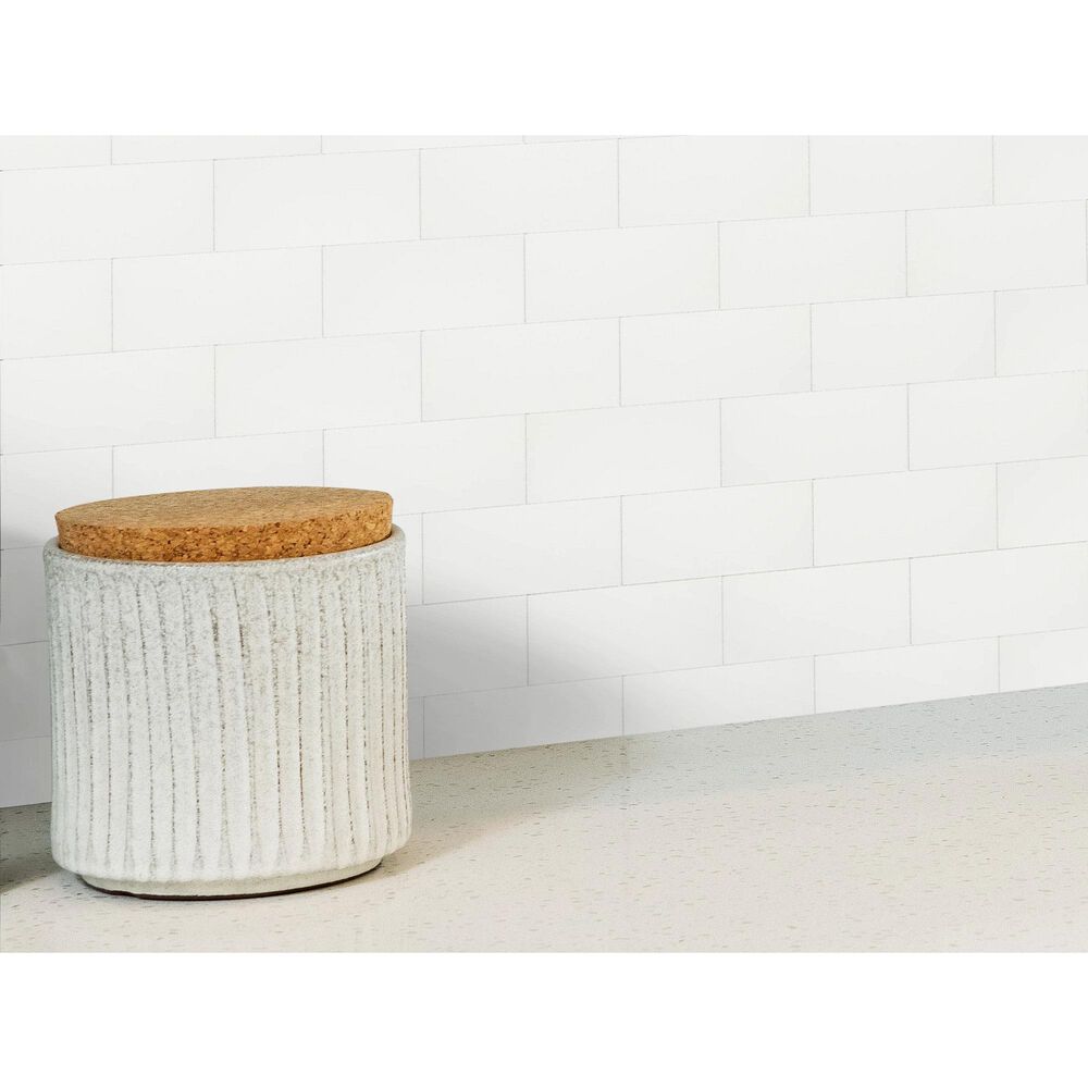 Shaw Coastal Prospect Ice 3&quot; x 6&quot; Matte Ceramic Tile, , large
