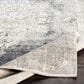 Surya Solar 12" x 15" Black, Charcoal, Saffron, White and Light Gray Area Rug, , large