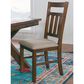 Linon Home Decor Turino Side Chair in Rustic Umber, , large