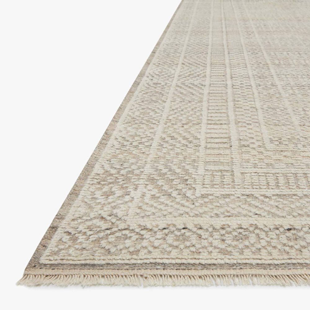Loloi Nola NOL-02 7&#39;9&quot; x 9&#39;9&quot; Natural and Ivory Area Rug, , large