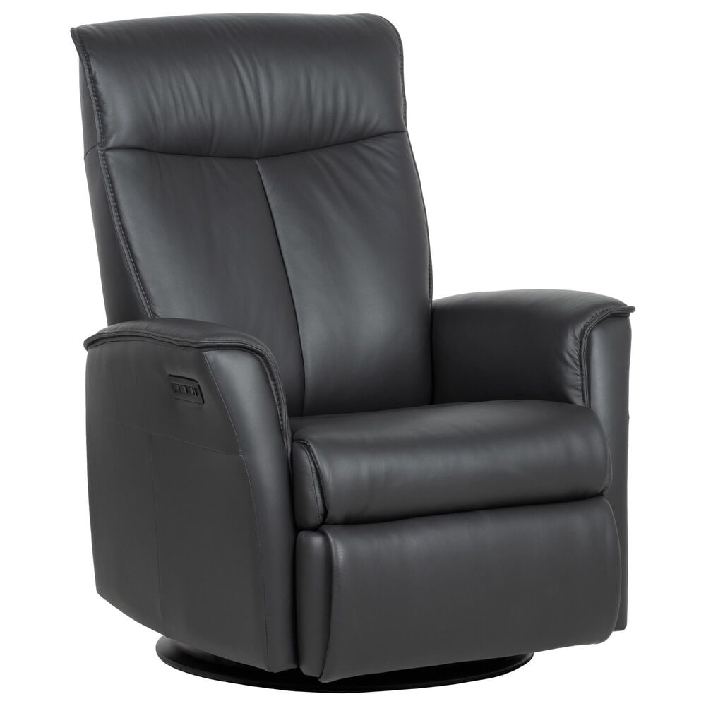 H2 Sirius GX333 Power Recliner in Grace Onyx, , large