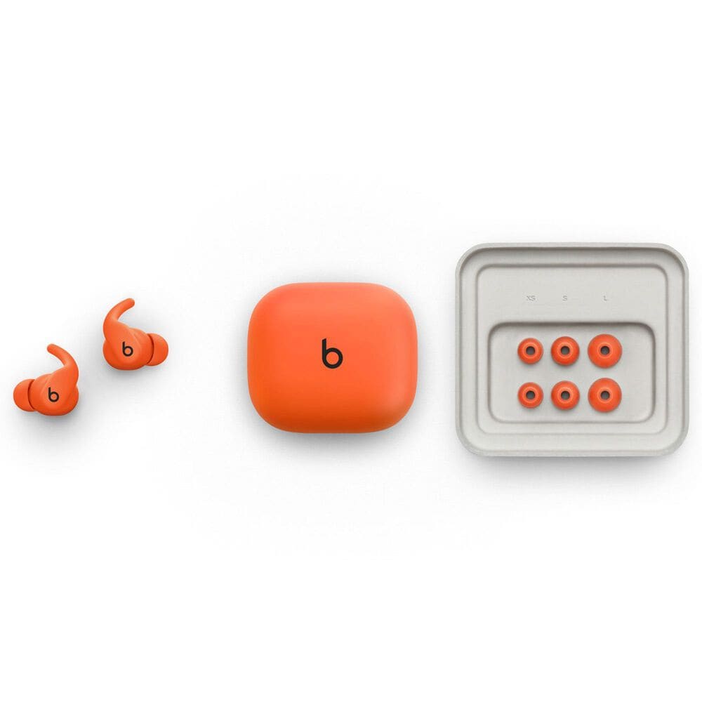 Beats Powerbeats Fit - Wireless Noise-Cancelling Workout Earbuds with Ultimate Secure Fit in Spark Orange, , large