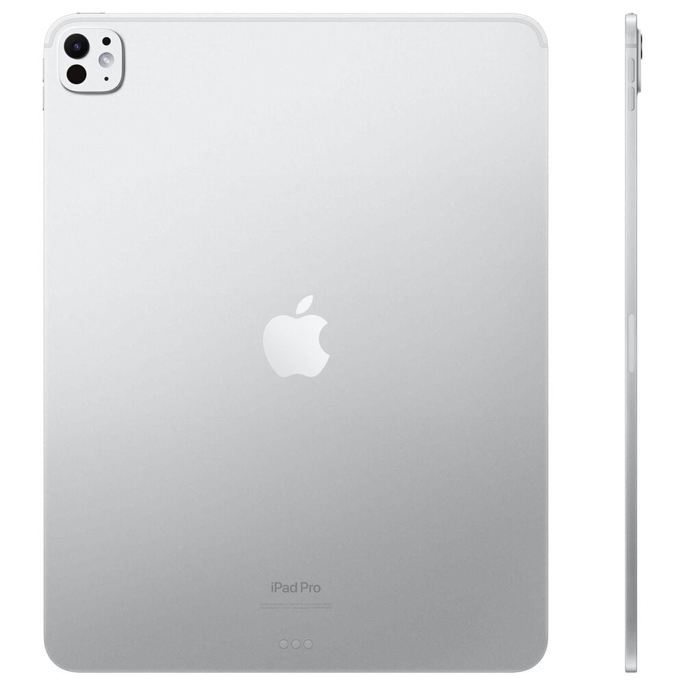 Apple iPad Pro 11-Inch M4 chip with Wi-Fi only - 2TB with Nano Texture Glass in Silver, , large