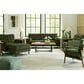 37B Reveon Lakes Stationary Loveseat in Olive Velvet, , large