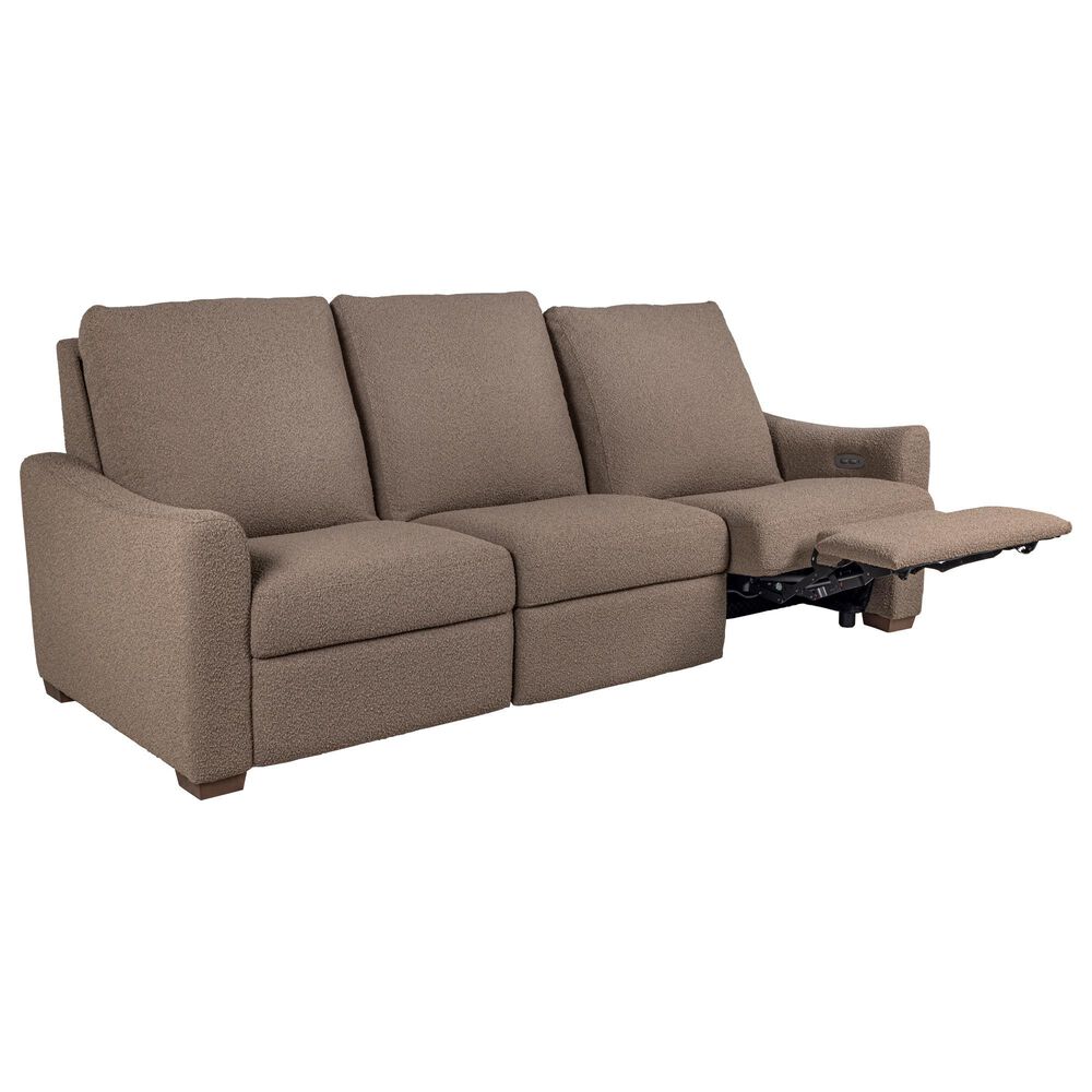 American Leather Carolina Power Reclining Sofa in Beacon Mink, , large