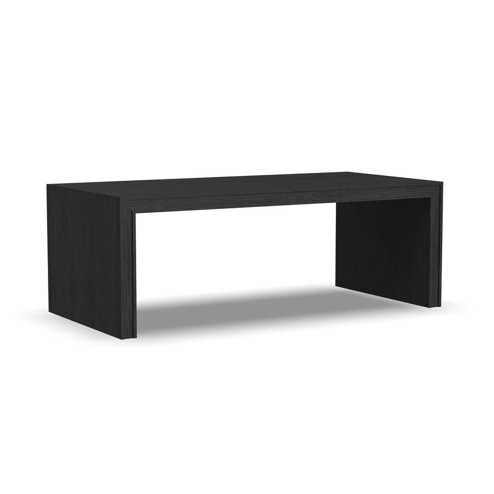 Flexsteel Waterfall Rectangular Coffee Table in Ebony, , large