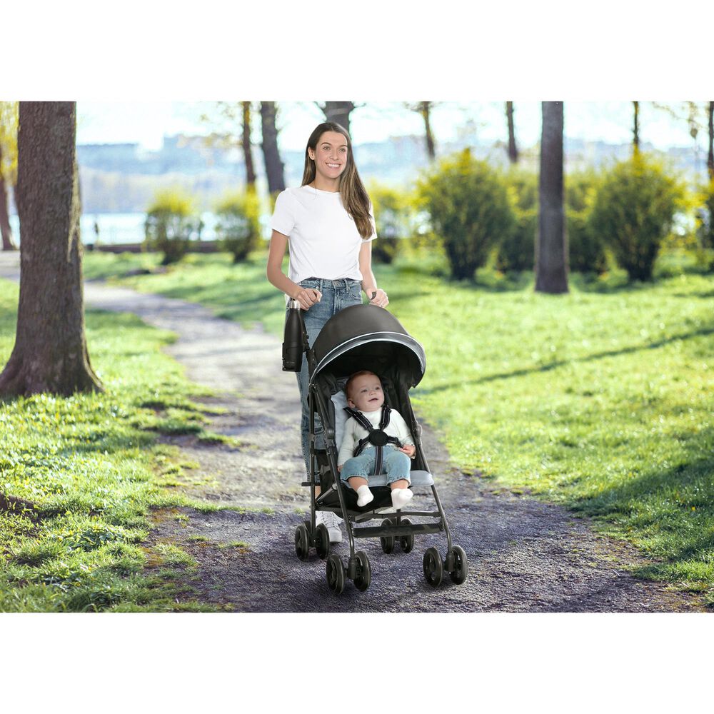 Delta Jeep AdventureGlyde Stroller in Black and Grey, , large