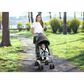 Delta Jeep AdventureGlyde Stroller in Black and Grey, , large