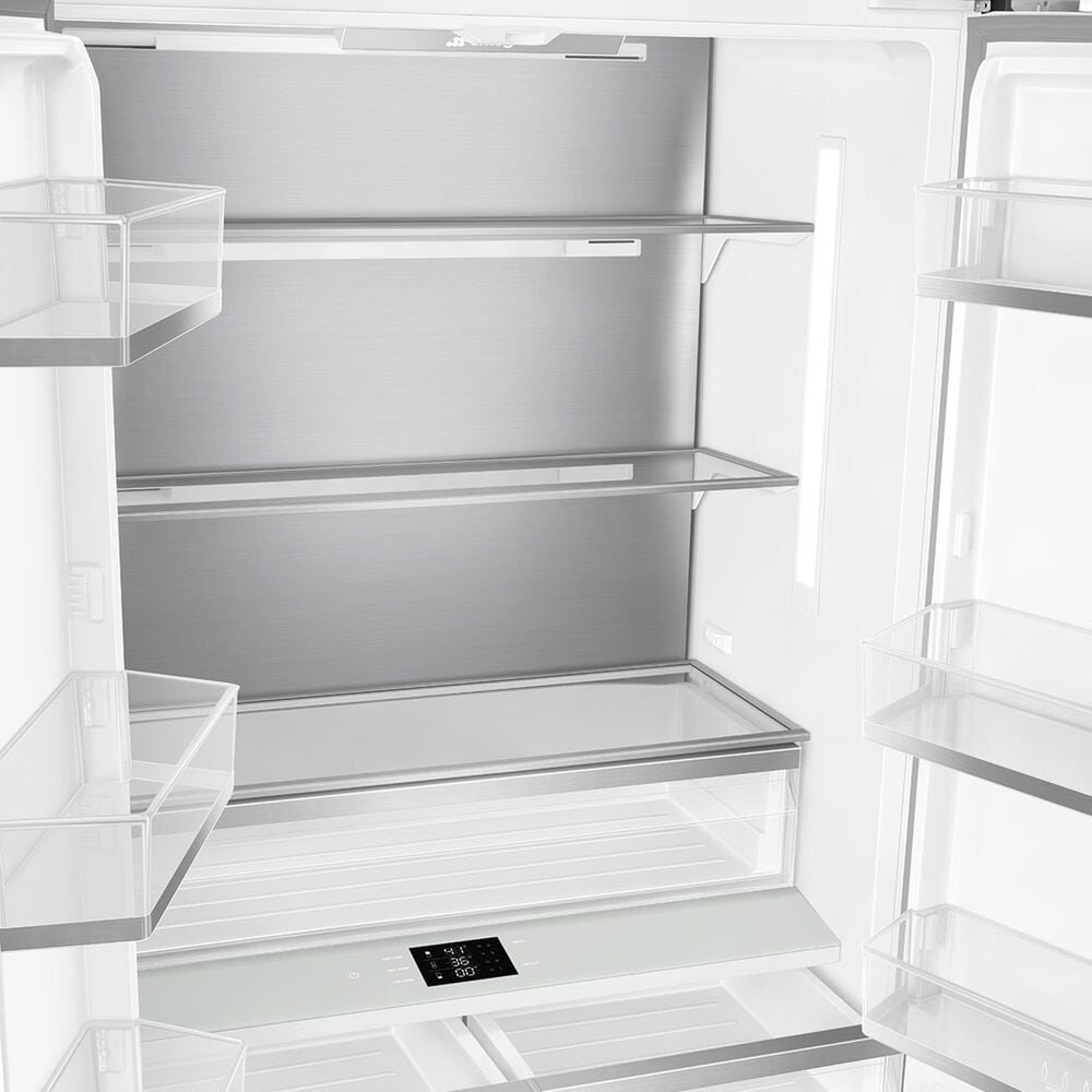 SMEG 19.6 Cu. Ft. Built-in French Door Refrigerator in Panel Ready, , large