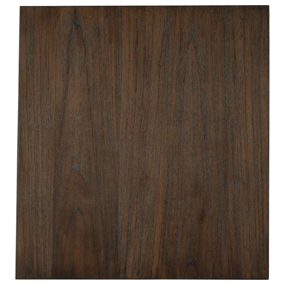 Hekman Linwood Square End Table in Brown, , large