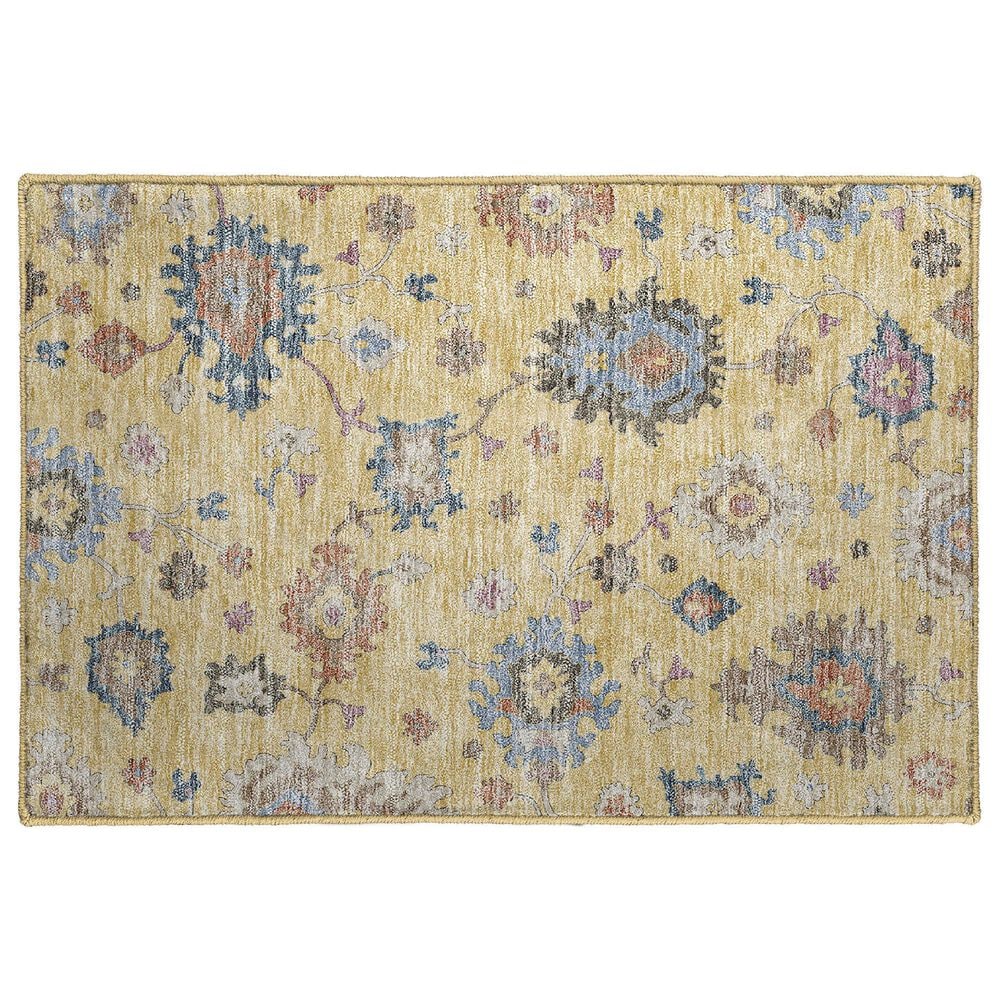 Dalyn Rug Company Hatay 1"8" x 2"6" Gold Area Rug, , large