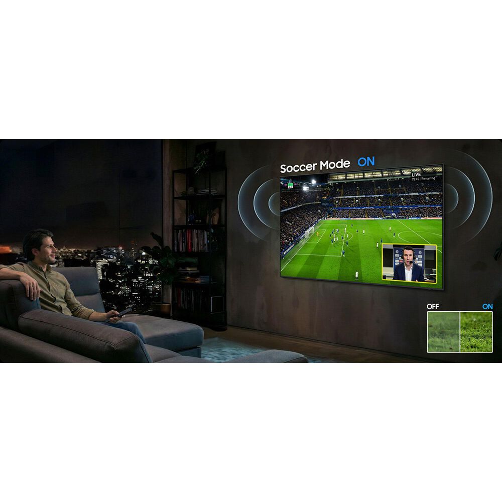 Samsung 75" Class The Frame 4K Vision AI in Black - Smart TV (2026), , large