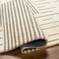 Surya Brook BKO2311 2" x 3" Charcoal and Beige Area Rug, , large