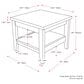 CorLiving Hollywood Side Table in Dark Grey, , large