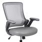 Rta Products Llc Mid-Back Mesh Task Office Chair with Height Adjustable Arms in Grey, , large