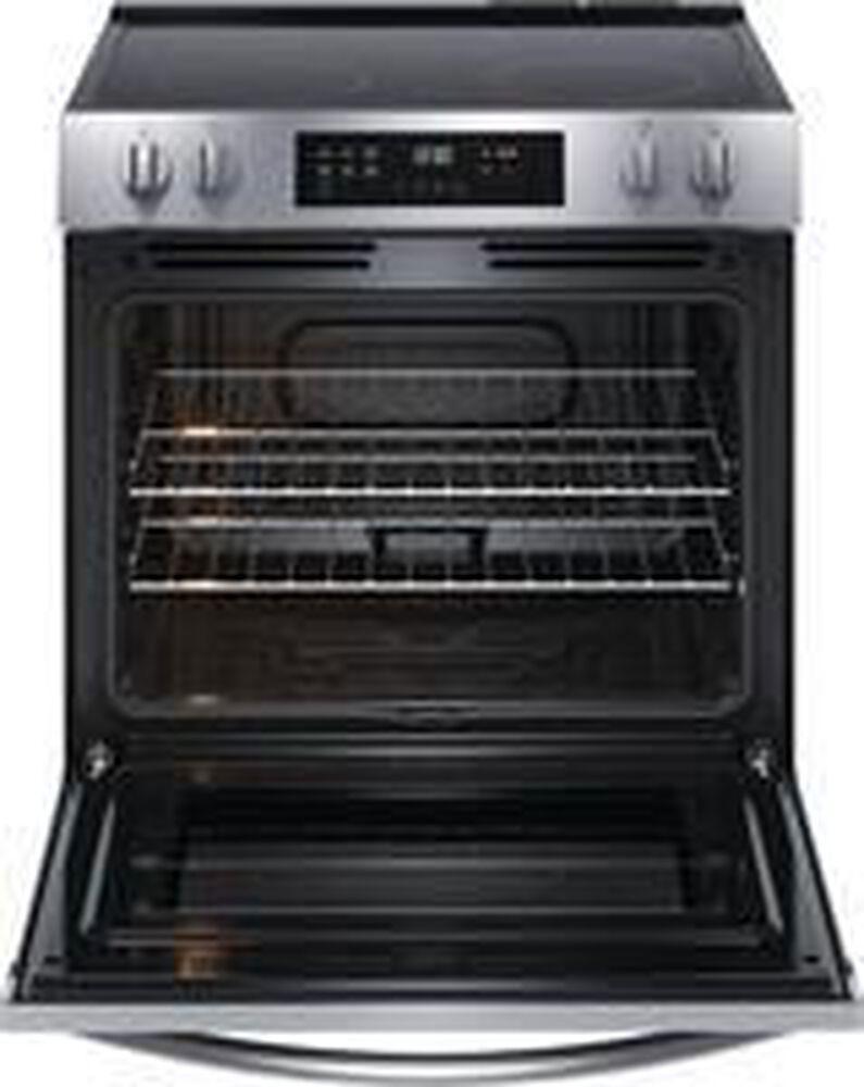 Frigidaire 30&quot; Front Control Electric Range in Stainless Steel, , large