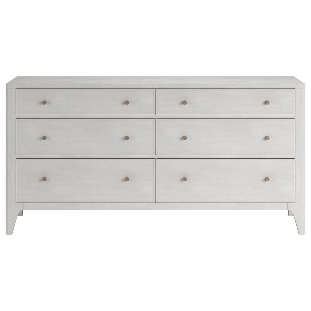 Vantage Mezzanine King Upholstered Wingback Bed with Dresser Chest and 2 Nightstands in Dove Gray, , large