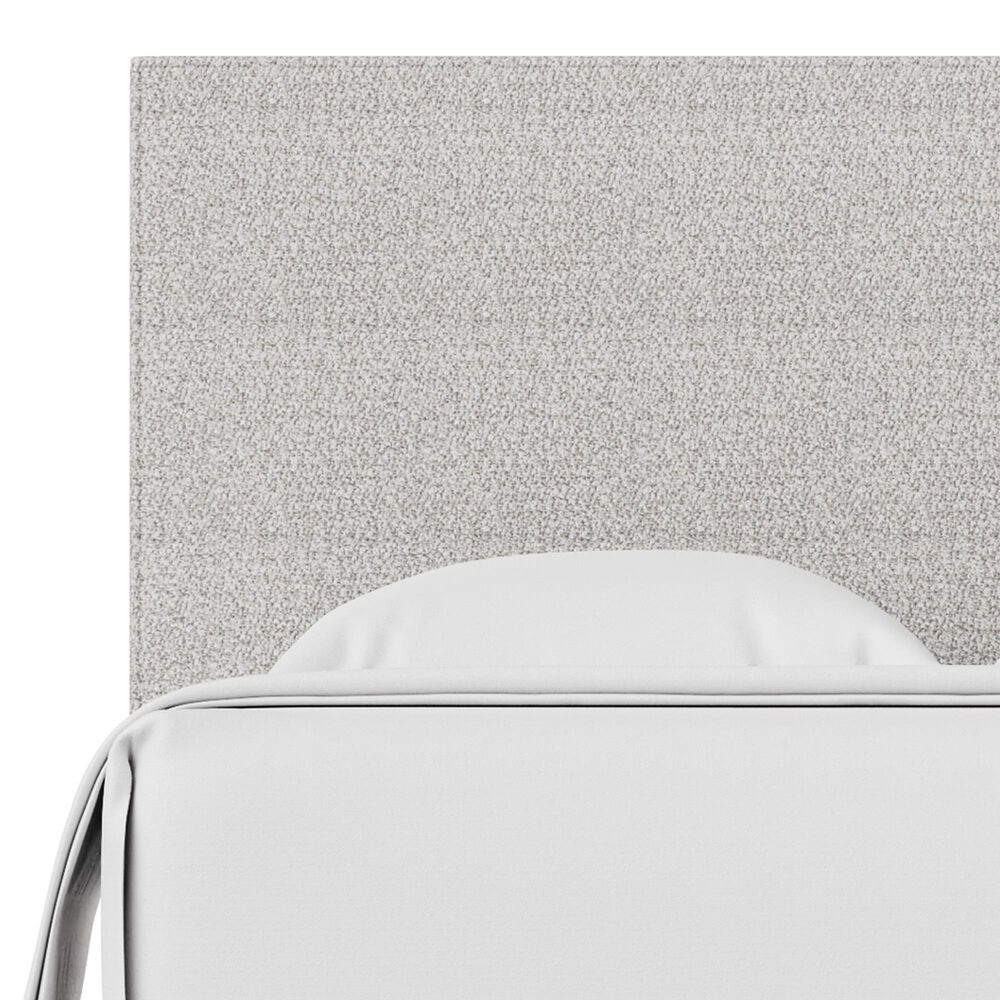 Viceray Collections Amelia King Upholstered Panel Bed with Panel Headboard in Labradoodle, , large