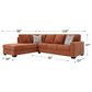 Ashley Aviemore 2-Piece Sectional with Left-Facing Chaise in Spice, , large