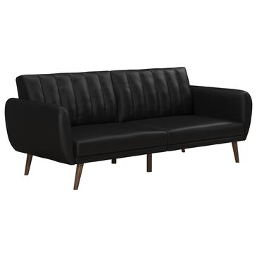 Dorel Asia Brittany Futon in Black, , large