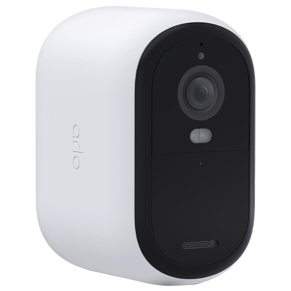 Arlo Arlo Essential 2K Outdoor Camera XL (2nd Generation) with 4X Longer Battery Life, White, 1 pack, , large